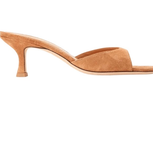 Chic little cocoa brown mules - Picture 4 of 4